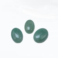 Green Aventurine Cabochon, DIY & different size for choice, Sold By PC