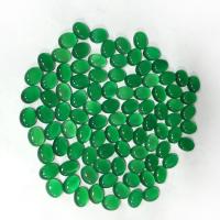 Πράσινη Agate Cabochon, Ωοειδής, DIY & διαφορετικό μέγεθος για την επιλογή, Sold Με PC