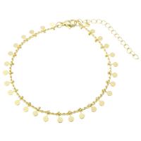 Bracelets en laiton, Placage de couleur d'or, pour femme, Longueur:Environ 9 pouce, Vendu par PC