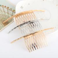 Decorative Hair Combs, Tibetan Style, plated, for woman, more colors for choice, nickel, lead & cadmium free, 110x40mm, Sold By PC