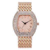 Women Wrist Watch Zinc Alloy with Glass waterproofless & for woman & with rhinestone nickel lead & cadmium free 40.5*13mm Sold By PC