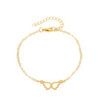 Zinc Alloy Bracelet with 5cm extender chain plated fashion jewelry & for woman Length 18 cm Sold By PC