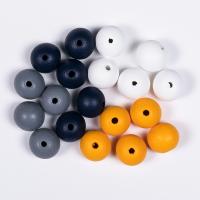 Wood Beads, Schima Superba, Round, DIY, more colors for choice, 20mm, Approx 1000PCs/Bag, Sold By Bag