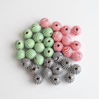 Perles en bois, Schima Superba, Rond, peinture, DIY, plus de couleurs à choisir, 16mm, Environ 1000PC/sac, Vendu par sac