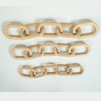 Beech Wood Chain, DIY & different size for choice, more colors for choice, Sold By PC