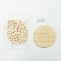Pine DIY Cup Pad Set, Elastic Thread & beads, 16mm,120x12mm, Sold By Set
