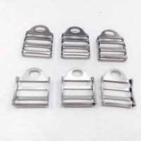 Iron Bag Adjust Buckle Cross plated machine polishing metallic color plated Sold By PC