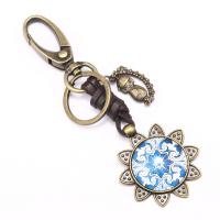 Bag Purse Charms Keyrings Keychains Zinc Alloy with Glass plated fashion jewelry & Unisex Sold By PC