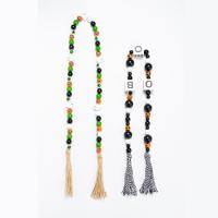 Schima Superba Hanging Ornaments with Linen Halloween Design & Halloween Jewelry Gift Sold By PC