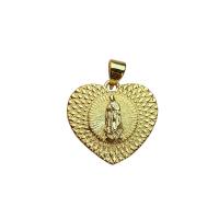 Brass Heart Pendants, gold color plated, Unisex & different styles for choice & hollow, more colors for choice, nickel, lead & cadmium free, Sold By PC