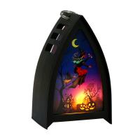 Art- und Weisehalloween-Anhänger, Kunststoff, Design für Halloween & Halloween Schmuck & verschiedene Stile für Wahl, gemischte Farben, 95x63x150mm, verkauft von PC