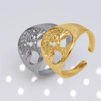 304 roestvrij staal Open Finger Ring, mode sieraden & voor vrouw, meer kleuren voor de keuze, 15mm, Verkocht door PC