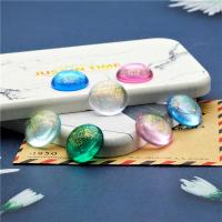 Fashion Resin Cabochons, Dome, epoxy gel, DIY & different size for choice, more colors for choice, 10PCs/Bag, Sold By Bag
