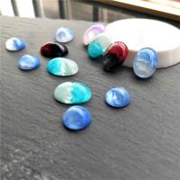 Fashion Resin Cabochons, Dome, epoxy gel, DIY & different size for choice, more colors for choice, 10PCs/Bag, Sold By Bag