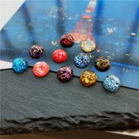 Fashion Resin Cabochons, Dome, epoxy gel, DIY & different size for choice, more colors for choice, 20PCs/Bag, Sold By Bag