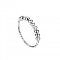 925 Sterling Silver Finger Ring, plated, different size for choice & for woman, more colors for choice, Sold By PC
