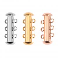 304 Stainless Steel Multi-Strand Clasp, Vacuum Plating, DIY & different size for choice, more colors for choice, Sold By PC