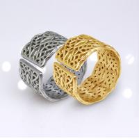 304 Stainless Steel Open Finger Ring Vacuum Ion Plating fashion jewelry & for man 12mm Sold By PC
