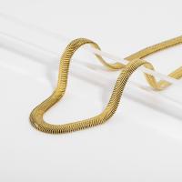 Halskette, 304 Edelstahl, mit Verlängerungskettchen von 2.36inch, 18K vergoldet, Modeschmuck & für Frau, goldfarben, 8mm, verkauft per ca. 16.54 ZollInch Strang