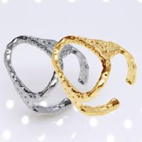 304 Stainless Steel Open Finger Ring, Vacuum Ion Plating, fashion jewelry & for man, more colors for choice, 27mm, Sold By PC