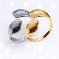 304 acciaio inox Aprire l'anello di barretta, gioielli di moda & unisex, nessuno, 24mm, Venduto da PC
