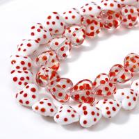 Perles murano faites à la main , chalumeau, coeur, goutté d'époxy, DIY, plus de couleurs à choisir, 16x16mm, Vendu par PC