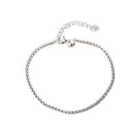 Zinc Alloy Bracelet silver color plated Adjustable & fashion jewelry & for woman silver color nickel lead & cadmium free 12mm Length 19 cm Sold By PC
