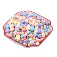 Opaque Acrylic Beads, Heart, different quantity for choice & DIY, mixed colors, 10x10mm, Sold By Bag