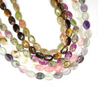 Perles bijoux en pierres gemmes, Pierre naturelle, ovale, DIY, plus de couleurs à choisir, 16x16x6mm, Vendu par Environ 38 cm brin