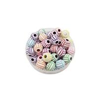 Acrylic Jewelry Beads, Volleyball, DIY, more colors for choice, 12mm, Approx 600PCs/Bag, Sold By Bag