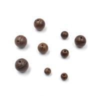 Drvene perle, piletina Wingwood, možete DIY & različite veličine za izbor, kava u boji, nikal, olovo i kadmij besplatno, Prodano By PC