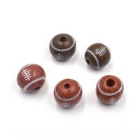 Perles en bois, DIY, plus de couleurs à choisir, 16x16mm, Trou:Environ 4mm, Vendu par PC