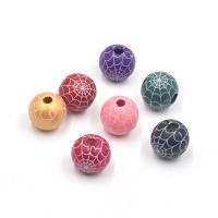 Perles en bois, DIY, plus de couleurs à choisir, 16x16mm, Trou:Environ 4mm, Vendu par PC