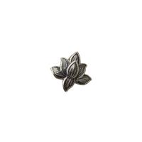 Argent sterling 925 perle d'entretoise, fleur, Oindre, multifonctionnel, 10x10mm, Vendu par PC
