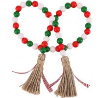 Hemu-Perles décoration accrochage, fait à la main, Conception de Noël, 850mm, Vendu par PC
