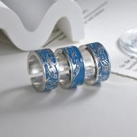 Cruach Tíotáiniam Chufa Ring Finger, jewelry faisin & dearaí éagsúla do rogha & do fear, 10x2.50mm, Díolta De réir PC