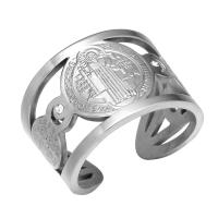 Палец кольцо из нержавеющей стали, Нержавеющая сталь 304, ювелирные изделия моды & Мужская, Много цветов для выбора, 16x22mm, продается PC