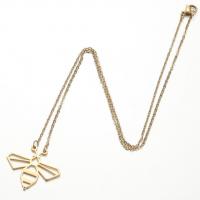 Titanstahl Halskette, Biene, Modeschmuck & für Frau & hohl, keine, 30x25mm, Länge:45 cm, verkauft von PC