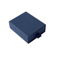 Κοσμήματα Gift Box, Χαρτί, διαφορετικό μέγεθος για την επιλογή, σκούρο μπλε, Sold Με PC