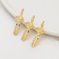 Brass Jewelry Pendants real gold plated DIY golden nickel lead & cadmium free Sold By PC