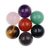 Natural Stone Beads, Round, DIY & different materials for choice, more colors for choice, 25mm, Sold By PC