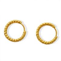 Titan Stahl Ohrring, Titanstahl, Kreisring, für Frau, keine, 2x16mm, verkauft von Paar