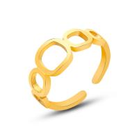 Titanium Steel Δέσε δάχτυλο του δακτυλίου, για τη γυναίκα & κοίλος, περισσότερα χρώματα για την επιλογή, 8mm, Μέγεθος:7, Sold Με PC