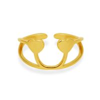 Titano plienas Cuff Finger Ring, moters, daugiau spalvų pasirinkimas, 10mm, Dydis:7, Pardavė PC