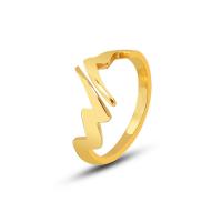 Titanium Čelik Pljuska prst prsten, Munja Simbol, za žene, više boja za izbor, 6mm, Veličina:7, Prodano By PC