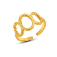 Titanstahl Manschette Fingerring, für Frau & hohl, keine, 12mm, Größe:7, verkauft von PC