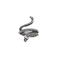 Zinc Alloy Finger Ring Snake fashion jewelry & Unisex nickel lead & cadmium free 17mm Sold By PC