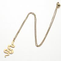 Titanium Steel Necklace Snake Vacuum Ion Plating fashion jewelry & for woman Length 45 cm Sold By PC