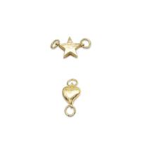 Brass Magnetic Clasp, 18K gold plated, different styles for choice, Sold By PC