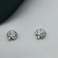 Zinc Alloy Jewelry Beads Tree antique silver color plated DIY Approx 1.3mm Sold By Lot